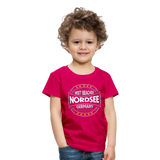 Nordsee Beaches - Kinder Premium T-Shirt - dunkles Pink