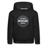 Nordsee Beaches - Kinder Premium Hoodie - Schwarz