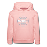 Nordsee Beaches - Kinder Premium Hoodie - Kristallrosa