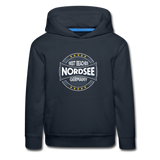 Nordsee Beaches - Kinder Premium Hoodie - Navy