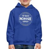 Nordsee Beaches - Kinder Premium Hoodie - Royalblau