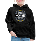 Nordsee Beaches - Kinder Premium Hoodie - Anthrazit