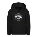 Nordsee Beaches - Teenager Hoodie - Schwarz