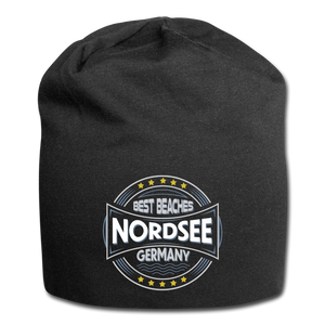 Nordsee Beaches - Jersey-Beanie - Schwarz