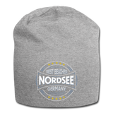 Nordsee Beaches - Jersey-Beanie - Grau meliert