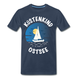 Küstenkind Ostsee - Männer Premium T-Shirt - Navy