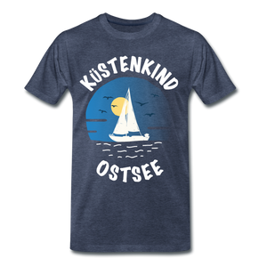 Küstenkind Ostsee - Männer Premium T-Shirt - Sky