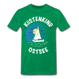 Küstenkind Ostsee - Männer Premium T-Shirt - Kelly Green