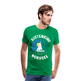 Küstenkind Nordsee - Männer Premium T-Shirt - Kelly Green