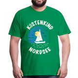 Küstenkind Nordsee - Männer Premium T-Shirt - Kelly Green