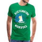 Küstenkind Nordsee - Männer Premium T-Shirt - Kelly Green