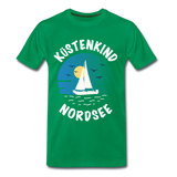 Küstenkind Nordsee - Männer Premium T-Shirt - Kelly Green