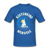 Küstenkind Nordsee - Männer Slim Fit T-Shirt - Königsblau