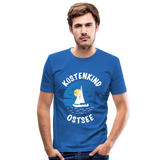 Küstenkind Ostsee - Männer Slim Fit T-Shirt - Königsblau