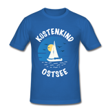 Küstenkind Ostsee - Männer Slim Fit T-Shirt - Königsblau