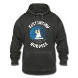 Küstenkind Nordsee - Männer Vintage Hoodie - Vintage Schwarz