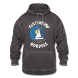 Küstenkind Nordsee - Männer Vintage Hoodie - Vintage Grau