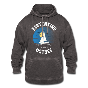 Küstenkind Ostee -  Männer Vintage Hoodie - Vintage Grau