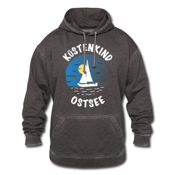 Küstenkind Ostee -  Männer Vintage Hoodie - Vintage Grau