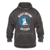 Küstenkind Ostee -  Männer Vintage Hoodie - Vintage Grau