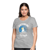 Küstenkind Ostsee - Frauen Premium T-Shirt - Grau meliert