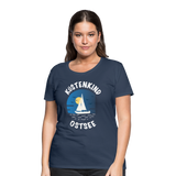 Küstenkind Ostsee - Frauen Premium T-Shirt - Navy