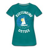 Küstenkind Ostsee - Frauen Premium T-Shirt - Divablau