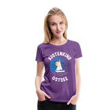 Küstenkind Ostsee - Frauen Premium T-Shirt - Lila