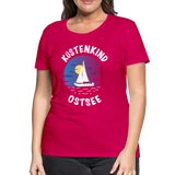 Küstenkind Ostsee - Frauen Premium T-Shirt - dunkles Pink