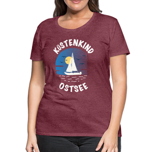 Küstenkind Ostsee - Frauen Premium T-Shirt - Hellrosa