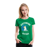 Küstenkind Ostsee - Frauen Premium T-Shirt - Kelly Green