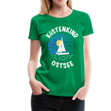 Küstenkind Ostsee - Frauen Premium T-Shirt - Kelly Green