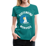 Küstenkind Nordsee - Frauen Premium T-Shirt - Divablau