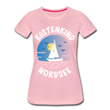 Küstenkind Nordsee - Frauen Premium T-Shirt - Hellrosa