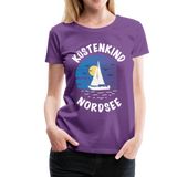 Küstenkind Nordsee - Frauen Premium T-Shirt - Lila