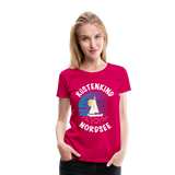 Küstenkind Nordsee - Frauen Premium T-Shirt - dunkles Pink