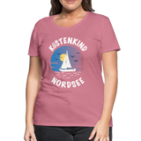 Küstenkind Nordsee - Frauen Premium T-Shirt - Malve