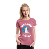 Küstenkind Nordsee - Frauen Premium T-Shirt - Malve