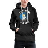 Küstenkind Nordsee - Frauen Premium Hoodie - Schwarz