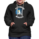 Küstenkind Nordsee - Frauen Premium Hoodie - Schwarz