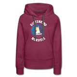 Küstenkind Nordsee - Frauen Premium Hoodie - Bordeaux