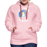 Küstenkind Nordsee - Frauen Premium Hoodie - Kristallrosa