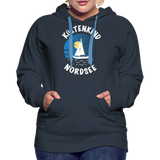 Küstenkind Nordsee - Frauen Premium Hoodie - Navy