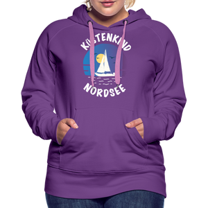 Küstenkind Nordsee - Frauen Premium Hoodie - helles Mintgrün