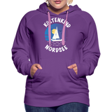 Küstenkind Nordsee - Frauen Premium Hoodie - Purple