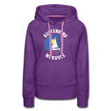 Küstenkind Nordsee - Frauen Premium Hoodie - Purple