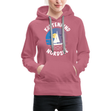 Küstenkind Nordsee - Frauen Premium Hoodie - Malve