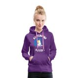 Küstenkind Ostsee - Frauen Premium Hoodie - Purple