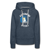 Küstenkind Ostsee - Frauen Premium Hoodie - Jeansblau