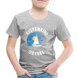 Küstenkind Ostsee - Kinder Premium T-Shirt - Grau meliert